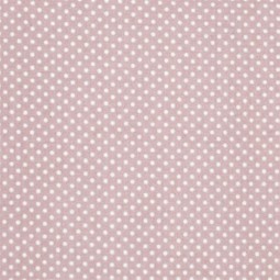 Tissu coton enduit - Dots lavender