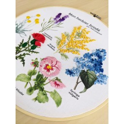 Kit de broderie - The Comptoir - Mon herbier brodé