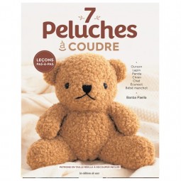 Livre - 7 peluches à coudre