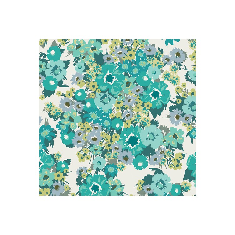 Art Gallery Fabrics - Bloomcore - Wild flora lagoon