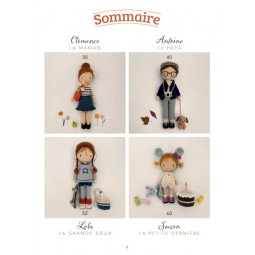 Livre - La famille de Lulu au crochet