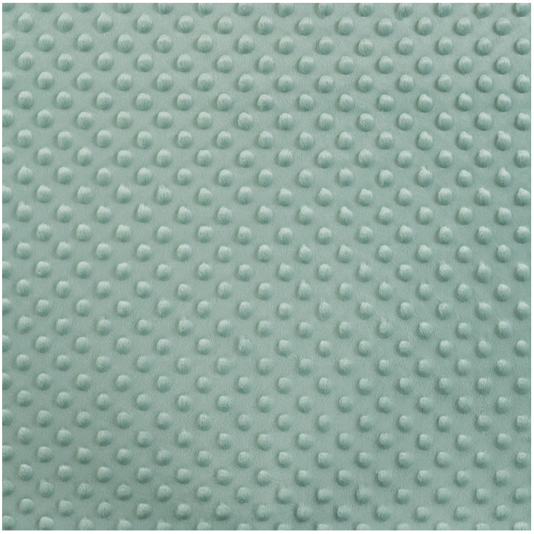 Tissu minky - Dots pastel mint