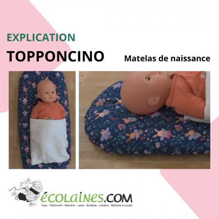 Tuto de couture - Topponcino matelas de naissance