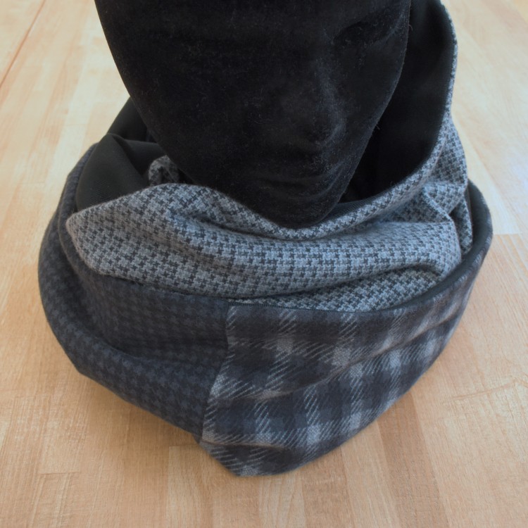 Kit de couture - Grand snood flanelle