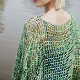 Kit de crochet - Poncho wind-kissed - Footprints