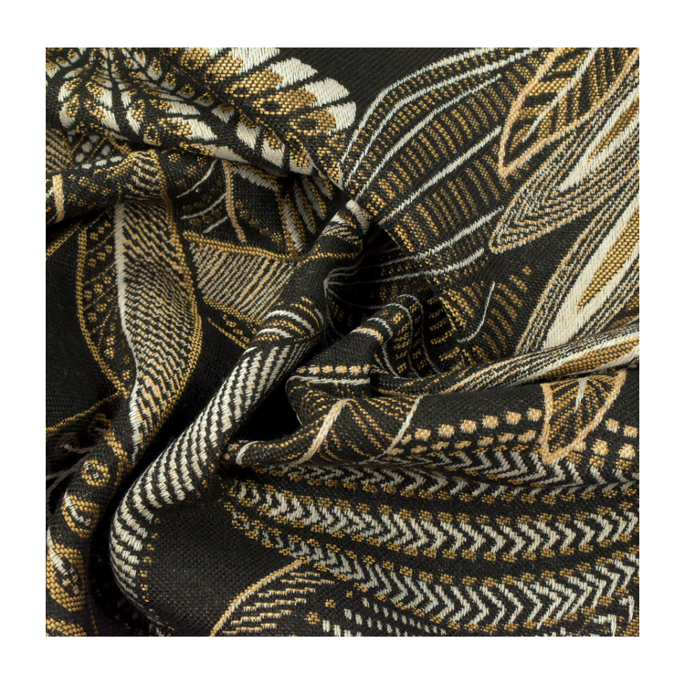 Tissu jacquard - Legende noir