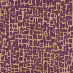 Tissu - Batik lave violet