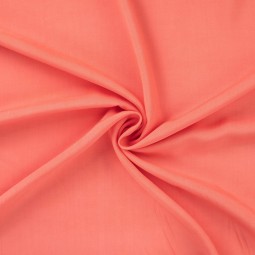 Tissu viscose uni - Peach