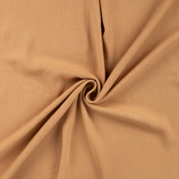 Tissu crêpe de viscose - Caramel