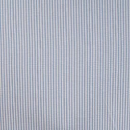 Tissu seersucker - Stripe seersucker baby blue