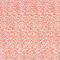 Tissu viscose - Popeline abstrait lila orange