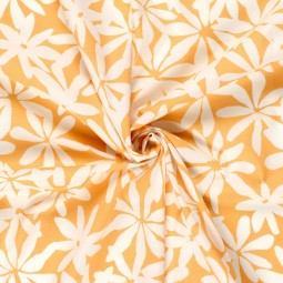 Tissu coton - Ataroa ocre