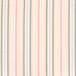 Tissu seersucker - Rayures multicolores