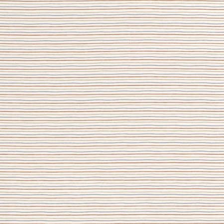 Tissu jersey coton - Rayures fines multicolores