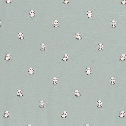 Tissu jersey coton - Petit panda