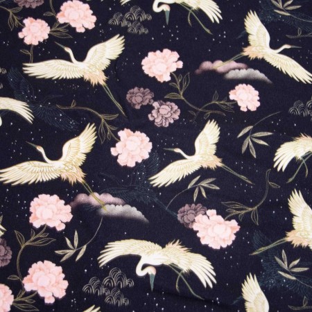 Tissu Katia Fabrics - Viscose - Black Heron