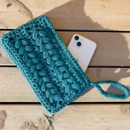 Kit de crochet - Pochette Ecolife Ribbon