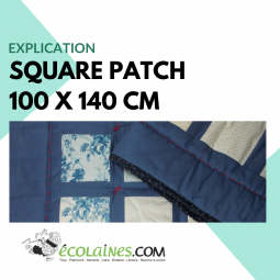 Tuto de patchwork - Square patch