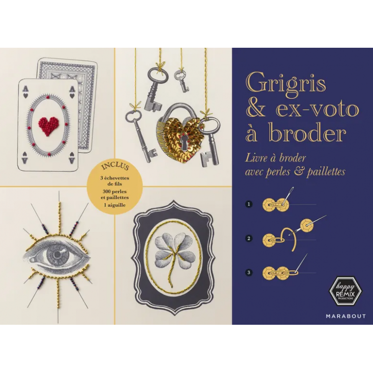 Livre - Grigris & ex-voto à broder