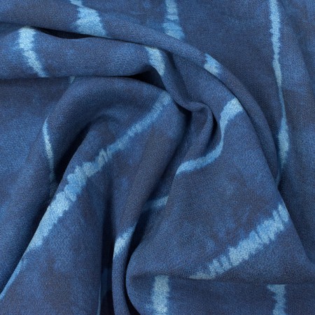 Tissu viscose - Stripes denim