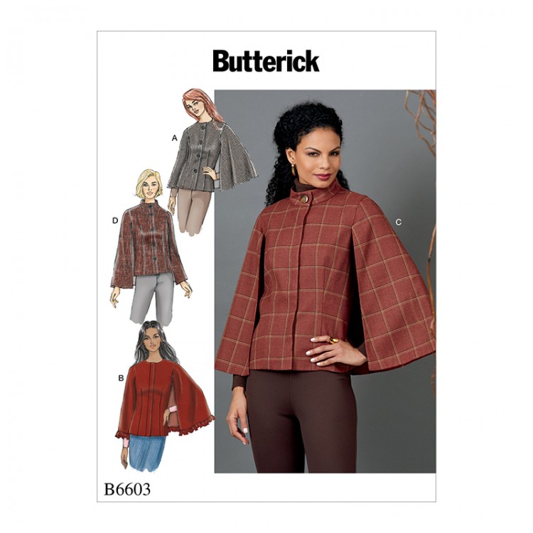 Patron Butterick 6603 - Cape et veste