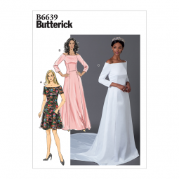 Patron Butterick 6639 - Robe de soirée