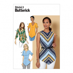 Patron Butterick 6663 - Haut