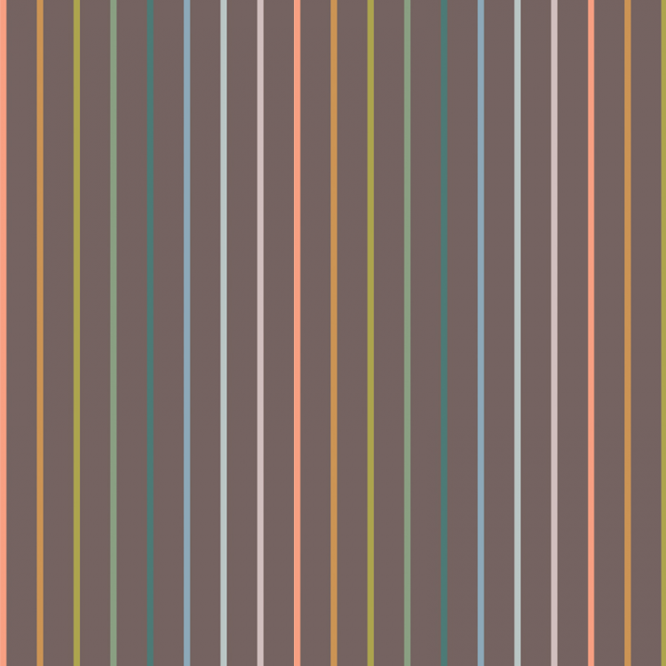 Art Gallery Fabrics - Slow summer - Tiny Stripe Driftwood