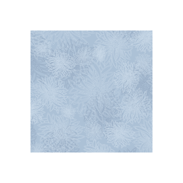 Art Gallery Fabrics - Floral element - Arctic