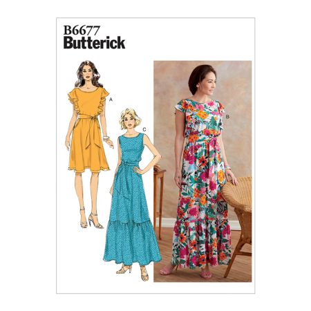 Patron Butterick 6677 - Robe