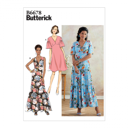 Patron Butterick 6678 - Robe