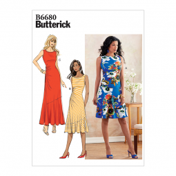 Patron Butterick 6680 - Robe