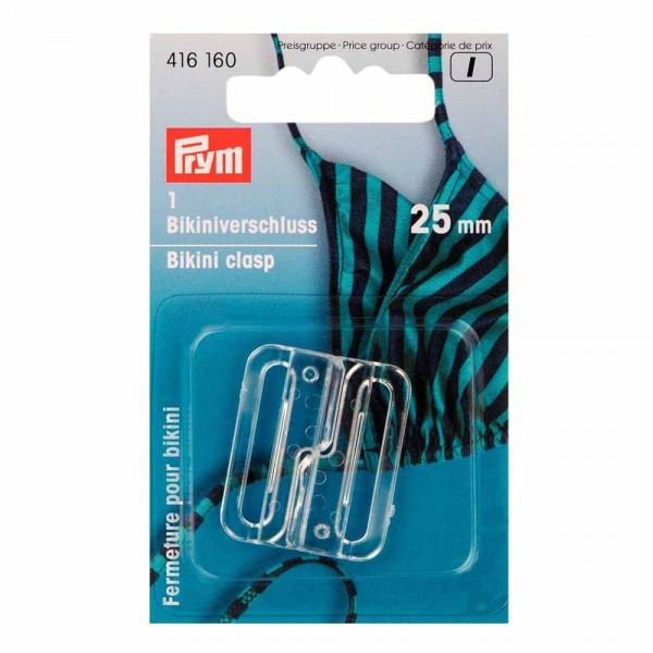 Fermeture pour bikini 25 mm Prym