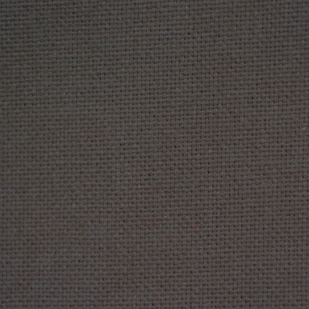 Toile coton - Marron foncé