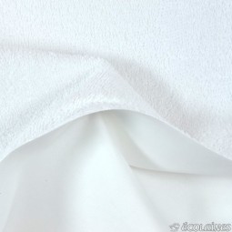 Tissu alèse blanc