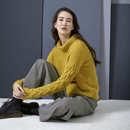 Pull à tricoter Tilapia - Kit tricot layette