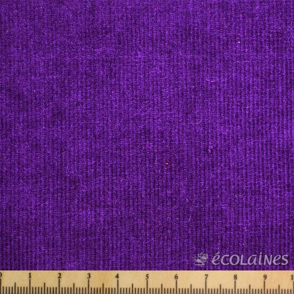 Tissu velours côtelé milleraies - Violet