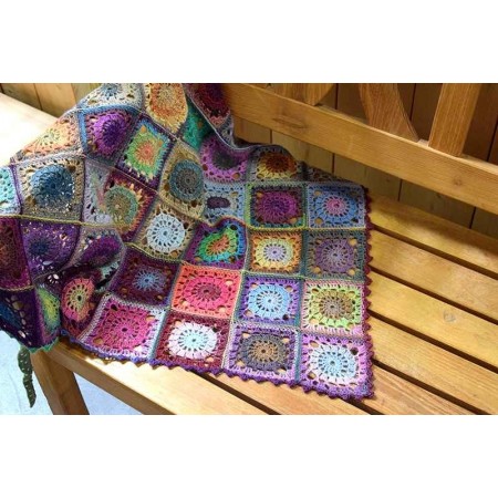 Kit De Crochet Plaid Mille Colori Baby De Lang Yarns