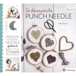 Livre : Je découvre le punch needle