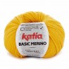 Basic merino de Katia : Couleur - 41 Jaune moutarde clair