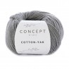 Cotton Yak de katia : Couleur - 112 Gris clair