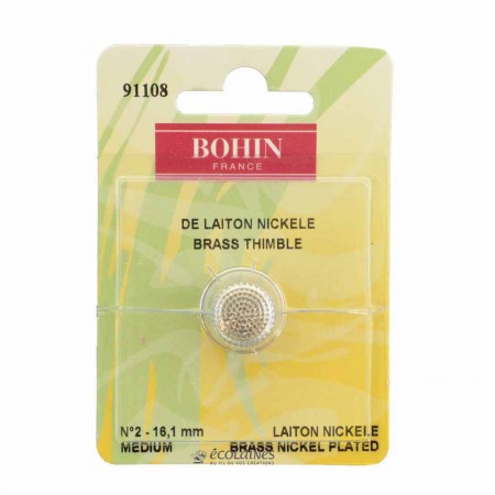 Dé à coudre Bohin 16,1mm