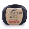 Fair cotton de Katia : Couleur - 02 Noir