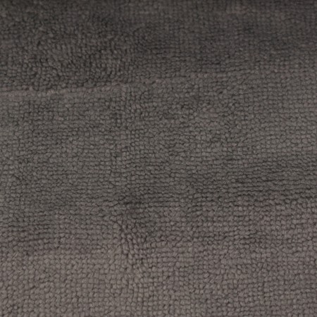 Tissu éponge Bambou velours - Gris foncé