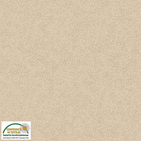 Tissu faux uni Brighton - Beige