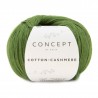 Cotton Cashmere de Katia : Couleurs - 79 - Vert