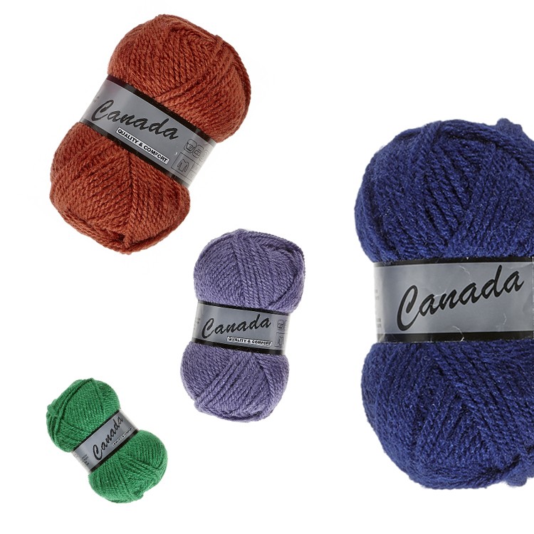 Laine Canada de Lammy - Fil à tricoter classique
