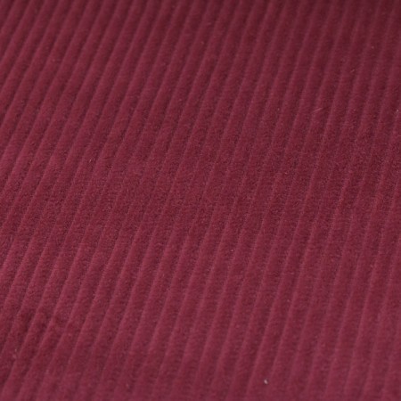 Tissu Velours Grosses C Tes Framboise