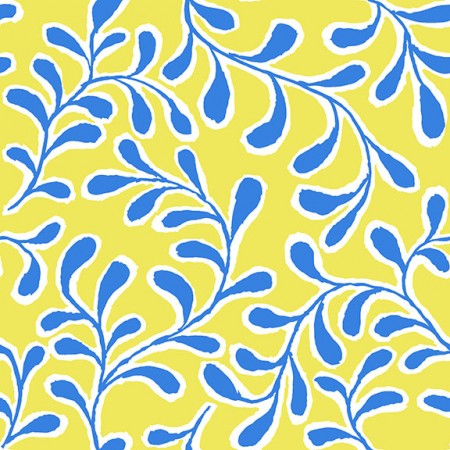 PWGP196.YELLOW Tissu Kaffe Fassett - Twig - Yellow