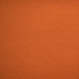 Tissu jersey bambou - Orange brique